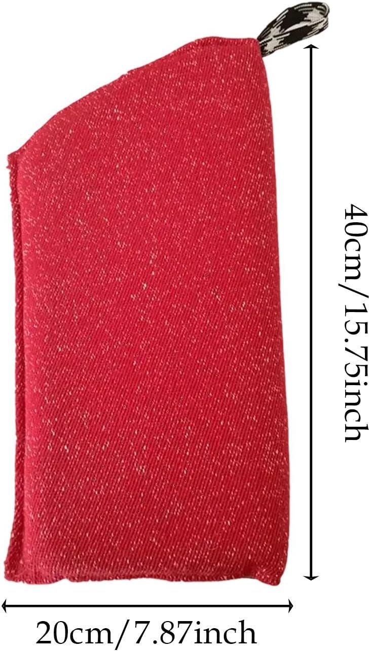 Baoblaze Dog Bite Sleeve Dog Training Sleeve Bite Resistant Sturdy Pet Supplies Bite Protection Sleeve Professional for Puppy Work Dog, red White - Image 3